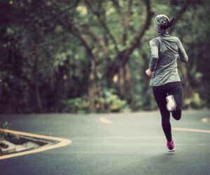 Woman Exercising Square