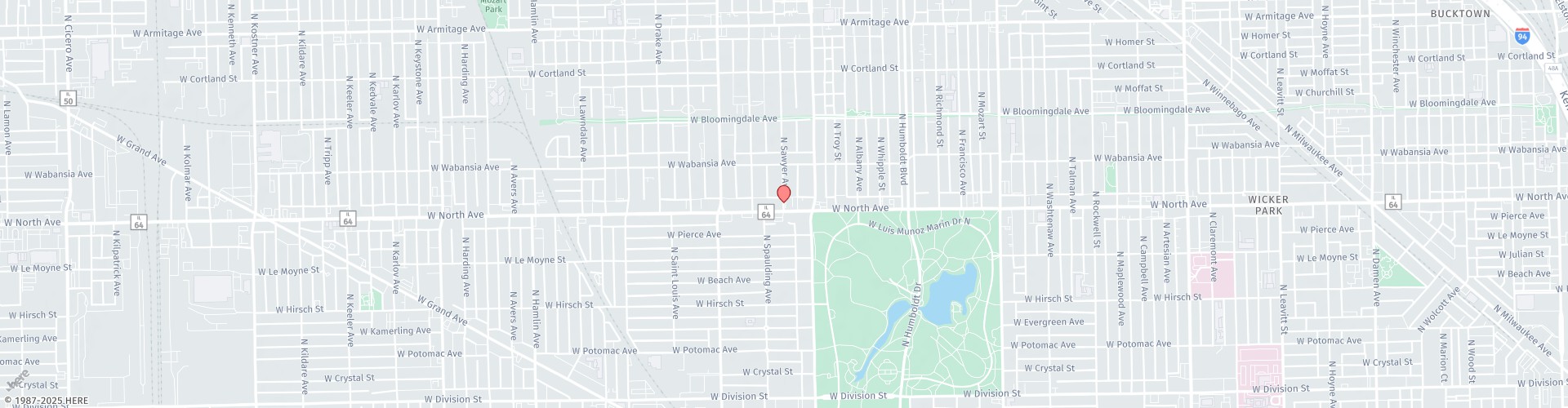 Location Map: 3132 W North Ave, Chicago, IL 60647